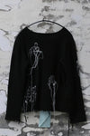 Archivio J.M.Ribot Handmade Embroidered sweater KN38/RI
